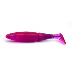 Приманка силіконова на хижу рибу, Taipan Grabber, 3,0 дюйма, 8шт/уп, колір №02 Mistik pink